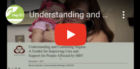 Understanding and combating HBV Related stigma and discrimination