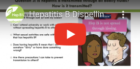 Hepatitis B Dispelling Myths and Misconceptions