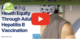 Advancing Health Equity Through Adult Hepatitis B Vaccination
